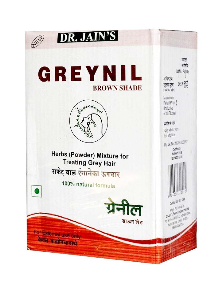 Greynil brown 100gm upto 10% off dr jains forest herbals